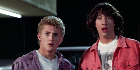 Excellent news, as Bill and Ted 3 is finally happening