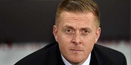 So this is a story about Garry Monk funding a tattoo of his face on a backside
