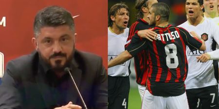 Gennaro Gattuso explains why he ate live snail before crucial Man United game