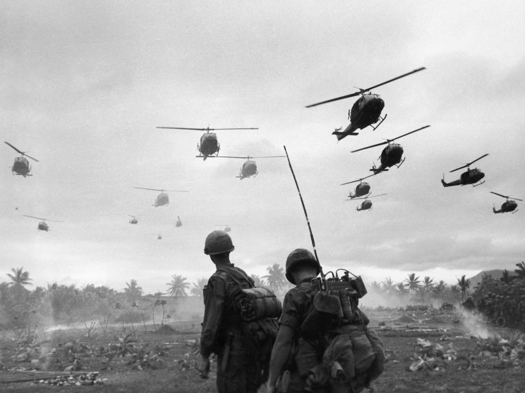 Soldiers in Vietnam (Photo by Patrick Christain/Getty Images)
