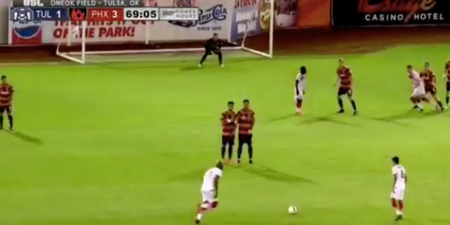 WATCH: Didier Drogba shows he’s still got it with stunning free kick from long distance