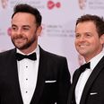 Dec Donnelly takes to BAFTA stage to accept award without Ant McPartlin