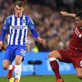 Brighton player forced to apologise for gesture he made after Liverpool thrashing