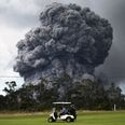 Even volcanic eruptions can’t stop Hawaiian golfers from enjoying a round