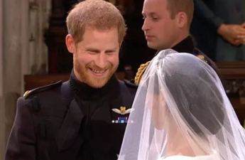 Nobody can decide what Harry said to Meghan after she walked down the aisle