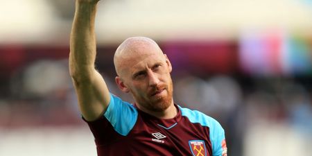 James Collins informed by West Ham that he is being released in the cruelest way possible