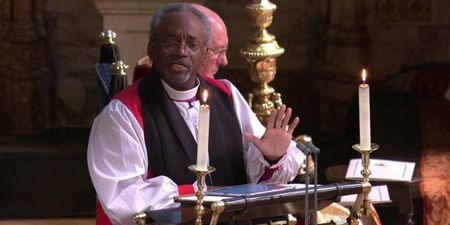 The royal family’s faces during Bishop Michael’s sermon were hilarious