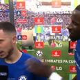 Antonio Rudiger used his post-match interview to beg Eden Hazard to stay at Chelsea
