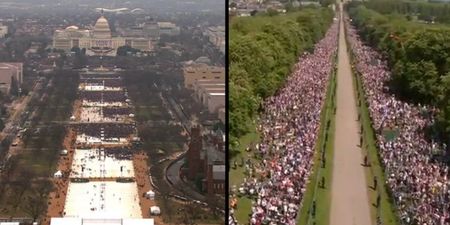 BBC trolls Trump over inauguration crowd size in royal wedding tweet