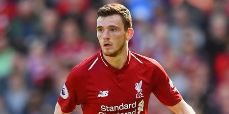 Andy Robertson’s old job shows how far he has come
