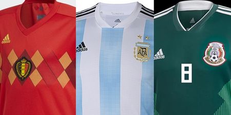 Ranking the World Cup home shirts using just one word