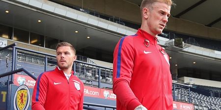 Jack Butland texted Joe Hart after World Cup squad omission