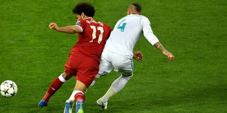 Egyptian Lawyer files €1 billion lawsuit against Sergio Ramos after tackle on Mohamed Salah