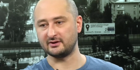 Russian journalist who was reported ‘murdered’ yesterday shows up to press conference very much alive
