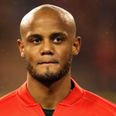 Vincent Kompany forced off injured just two weeks before World Cup begins