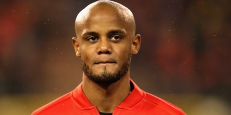 Vincent Kompany forced off injured just two weeks before World Cup begins