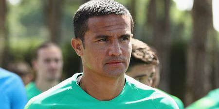 Thirty-eight year old Tim Cahill has been selected in Australia’s final World Cup squad