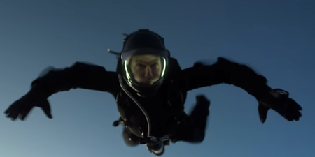 WATCH: Tom Cruise pulls off death-defying stunt while filming Mission: Impossible Fallout