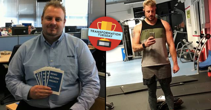 Man loses seven stone and an entire foot from waistline