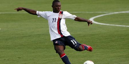 Freddy Adu has just scored his first goal in three years