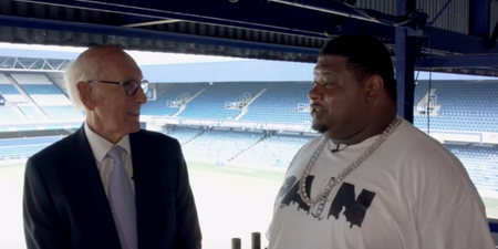 WATCH: Barry Davies teaches Big Narstie how to become a pundit
