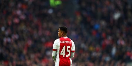 Supporters can’t believe the fee that Justin Kluivert is going for