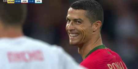 Ronaldo’s smirk at Nacho after his penalty didn’t go unnoticed