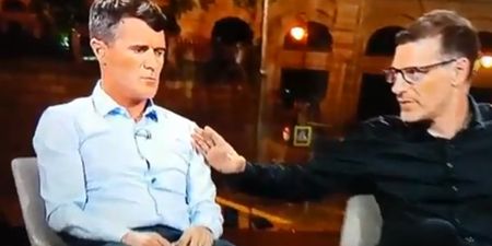 The tension was real between Roy Keane and Slaven Bilic in the ITV studio