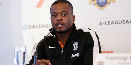 People are not impressed by Patrice Evra’s reaction to Eni Aluko’s punditry