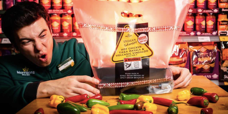 Morrisons launches hottest supermarket curry ever for World Cup