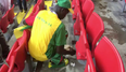 WATCH: Senegal fans spotted cleaning up after themselves after Poland victory