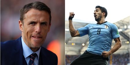 Phil Neville trolled for comment about Uruguay’s World Cup hopes
