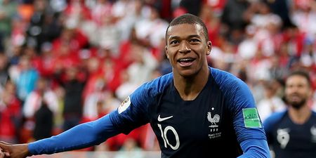 Kylian Mbappe compared to David Nugent after scoring his first ever World Cup goal