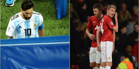 Michael Carrick and Darren Fletcher dragged into argument about Lionel Messi