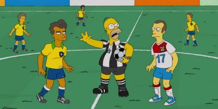 People think that The Simpsons has predicted the World Cup final
