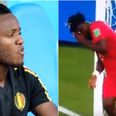 Michy Batshuayi provided some viewers with their favourite World Cup moment