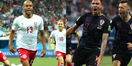 WATCH: Denmark and Croatia treat us to two brilliantly ugly goals inside five minutes