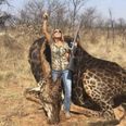 American hunter vilified for posing with rare black giraffe defends kill