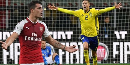 Celtic’s Mikael Lustig reveals Sweden’s plans to get Granit Xhaka sent off