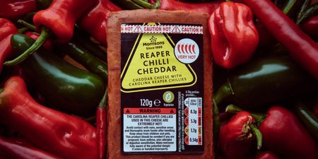 Morrisons release ‘extreme heat’ cheese made from chilli 300 times hotter than Jalapeños