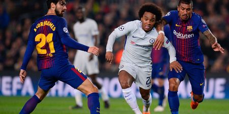 Barcelona are considering offering Chelsea one of four players plus cash in order to sign Willian