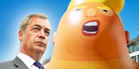 COMMENT: Farage fume over Trump baby blimp is nothing but hot air