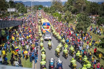 Colombian national team given heroes’ welcome after returning from World Cup