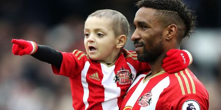 Jermain Defoe posts moving tribute to Bradley Lowery on anniversary of his death