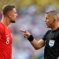 Concerned England fans are making the same joke about the referee against Sweden