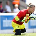 WATCH: Loris Karius drops an absolute clanger during warm up for pre-season friendly
