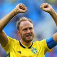 Sweden captain Andreas Granqvist facing another fine from FIFA for his socks
