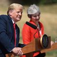 Donald Trump accuses The Sun of “fake news” in press conference alongside Theresa May