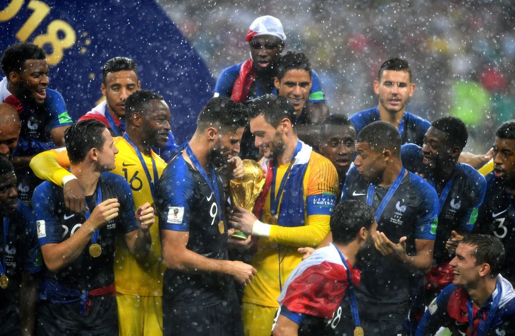 World Cup final rain