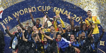 World Cup final viewers complain as view of trophy lift is blocked